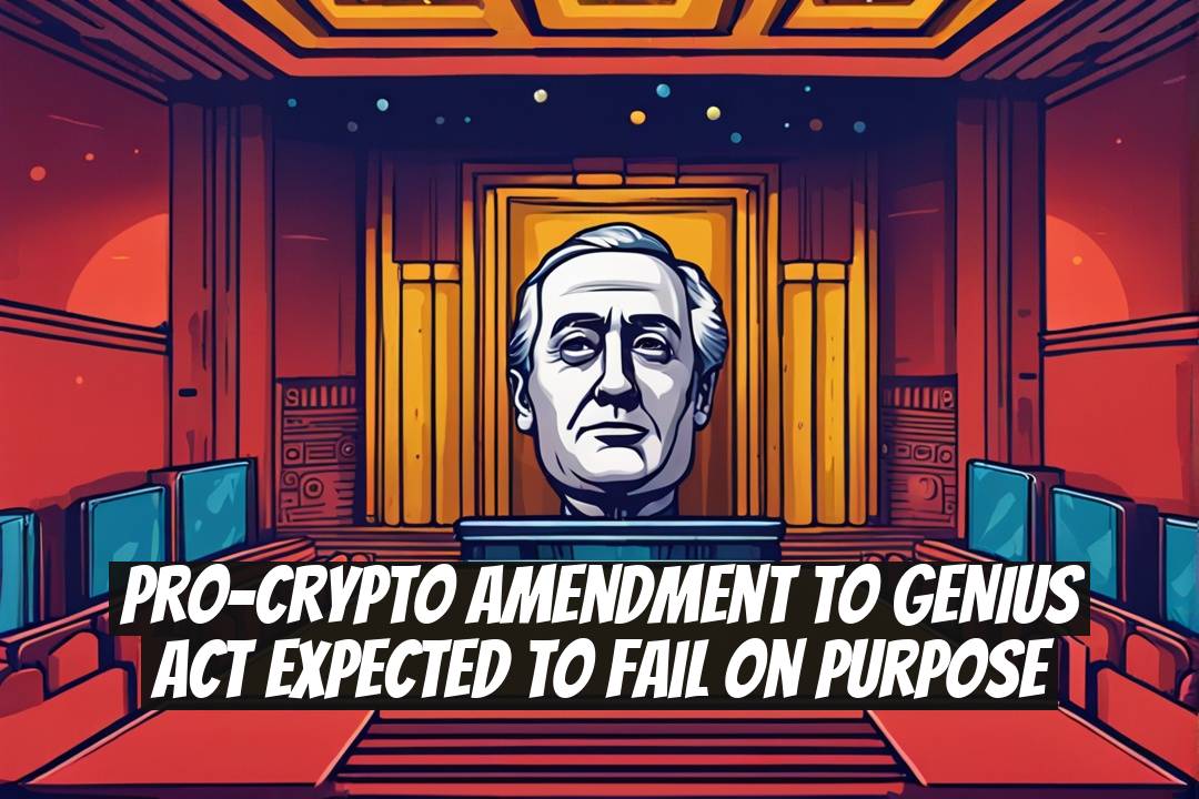 Pro-Crypto Amendment to GENIUS Act Expected to Fail on Purpose