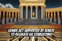 GENIUS Act Supported by Senate to Regulate 66 Stablecoins