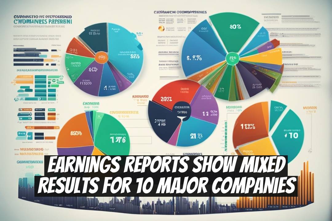 Earnings Reports Show Mixed Results for 10 Major Companies