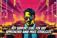 Key Support Level for XRP Approached Amid Price Struggles