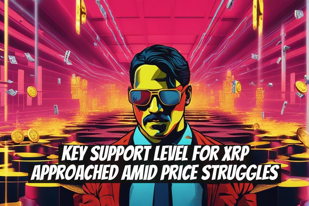 Key Support Level for XRP Approached Amid Price Struggles