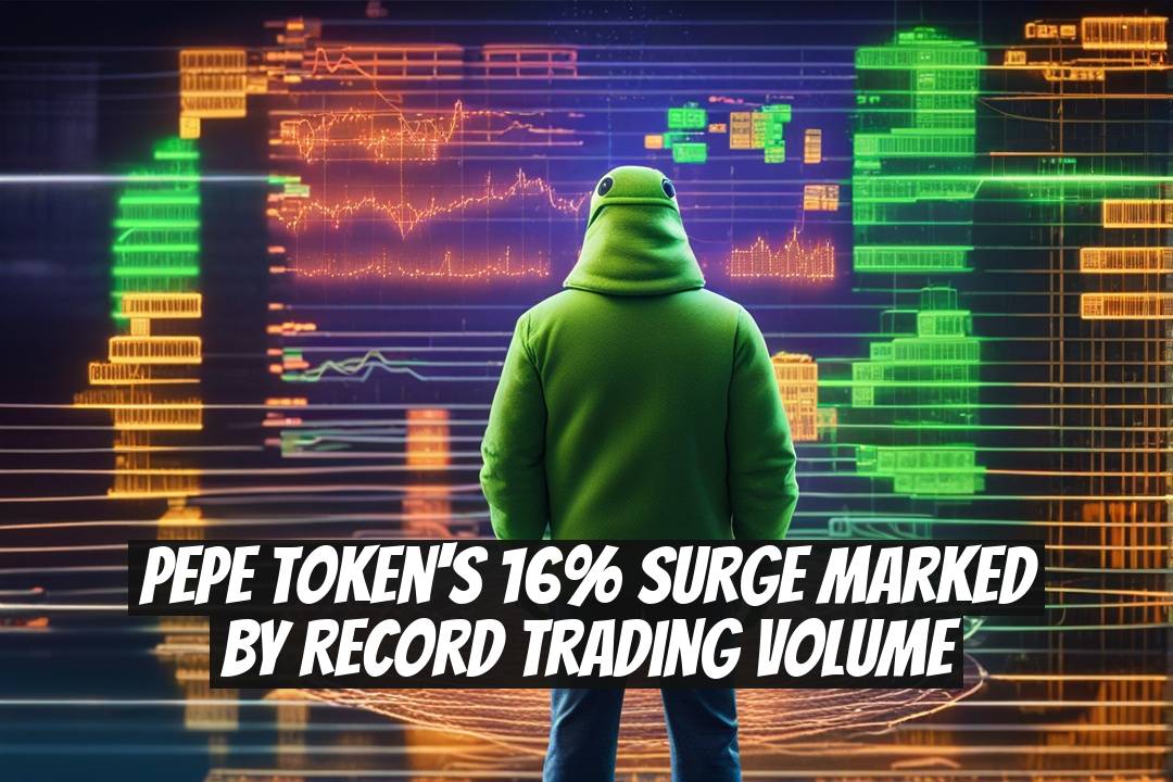 PEPE Token's 16% Surge Marked by Record Trading Volume