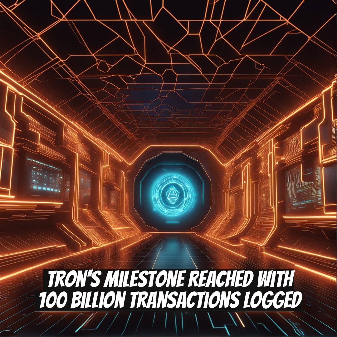 Tron's Milestone Reached with 100 Billion Transactions Logged