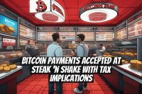 Bitcoin Payments Accepted at Steak 'n Shake with Tax Implications