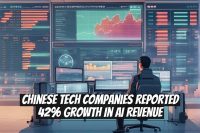 Chinese Tech Companies Reported 42% Growth in AI Revenue