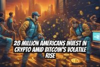28 Million Americans Invest in Crypto Amid Bitcoin's Volatile Rise