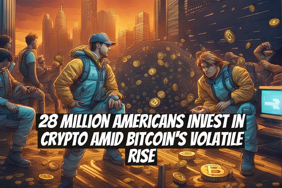 28 Million Americans Invest in Crypto Amid Bitcoin's Volatile Rise