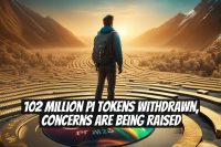 102 Million Pi Tokens Withdrawn, Concerns Are Being Raised