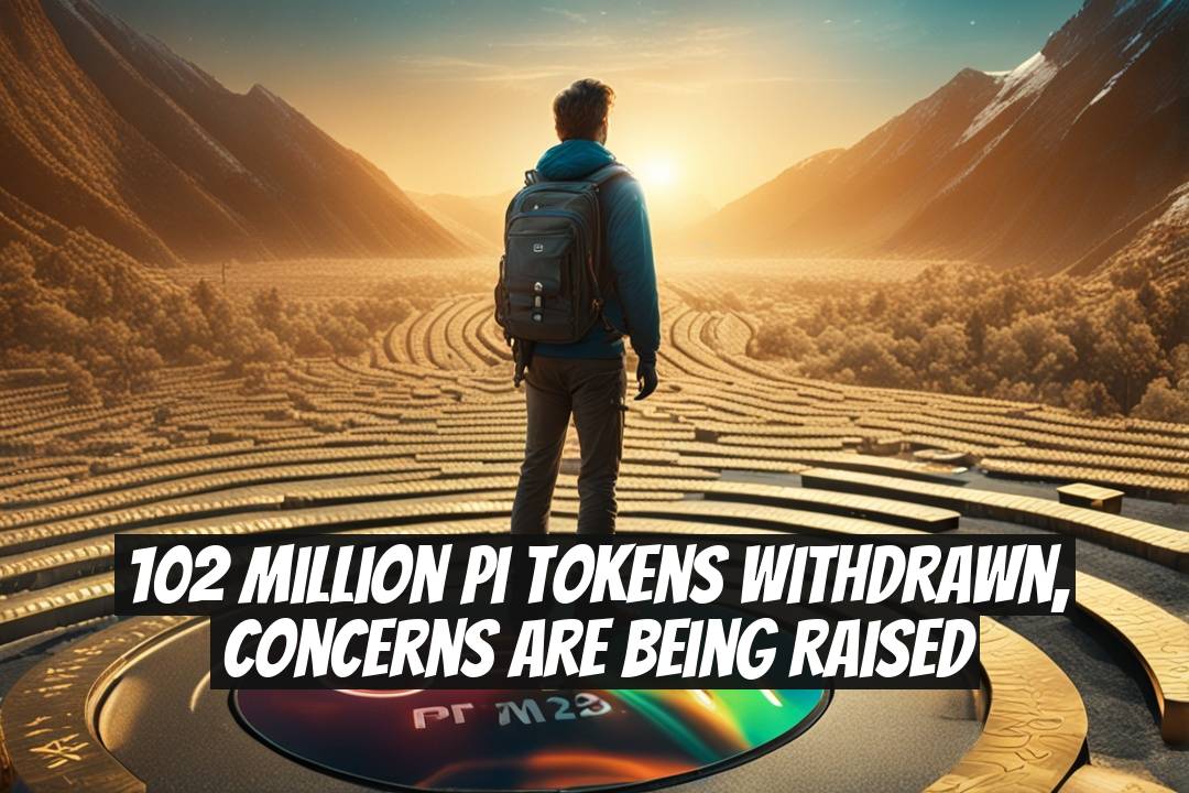 102 Million Pi Tokens Withdrawn, Concerns Are Being Raised