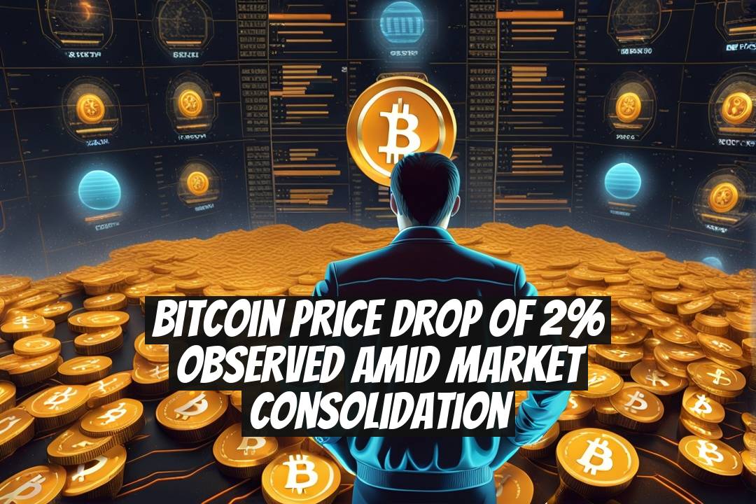 Bitcoin Price Drop of 2% Observed Amid Market Consolidation