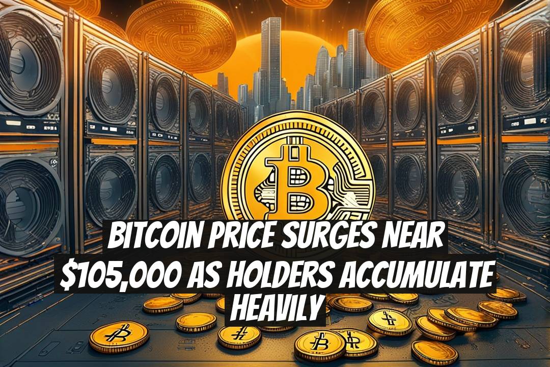 Bitcoin Price Surges Near $105,000 as Holders Accumulate Heavily