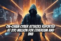 On-chain cyber attacks reported at 270 million for Ethereum and BNB