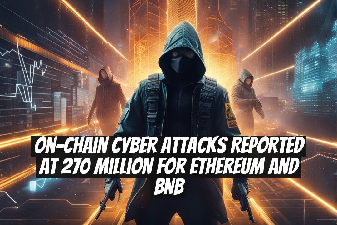 On-chain cyber attacks reported at 270 million for Ethereum and BNB