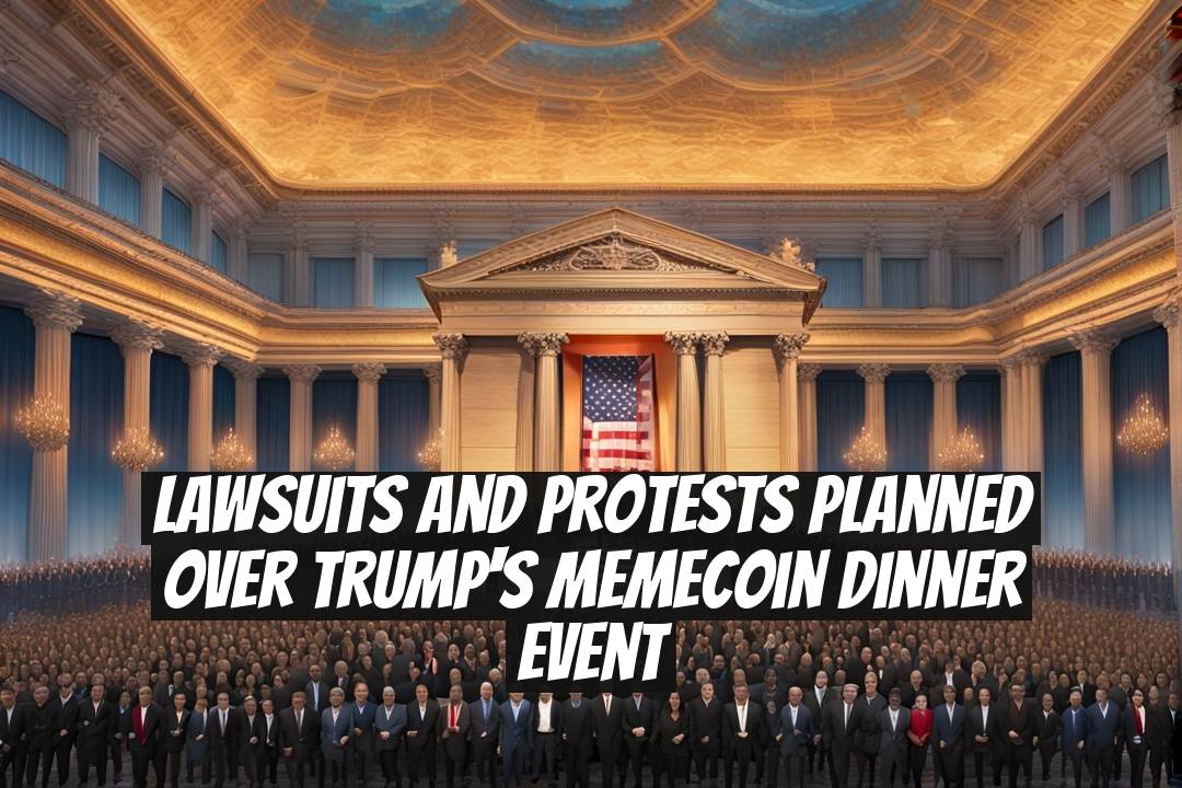Lawsuits and Protests Planned Over Trump's Memecoin Dinner Event