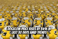 Dogecoin Price Rises by 34% in Last 30 Days Amid Trends