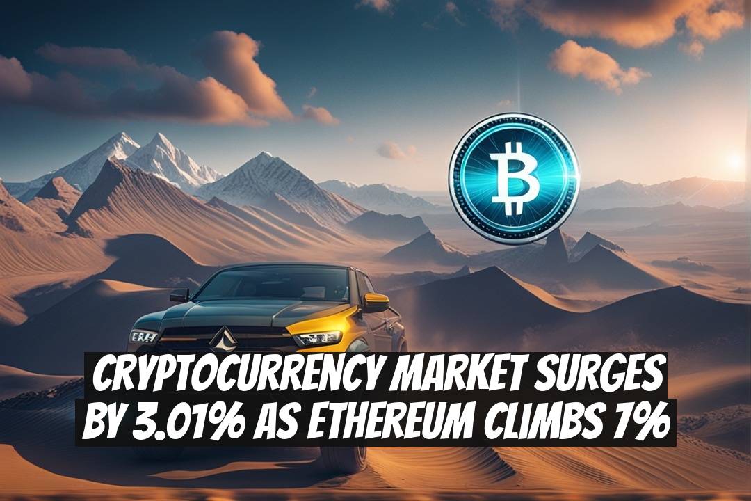 Cryptocurrency Market Surges By 3.01% As Ethereum Climbs 7%