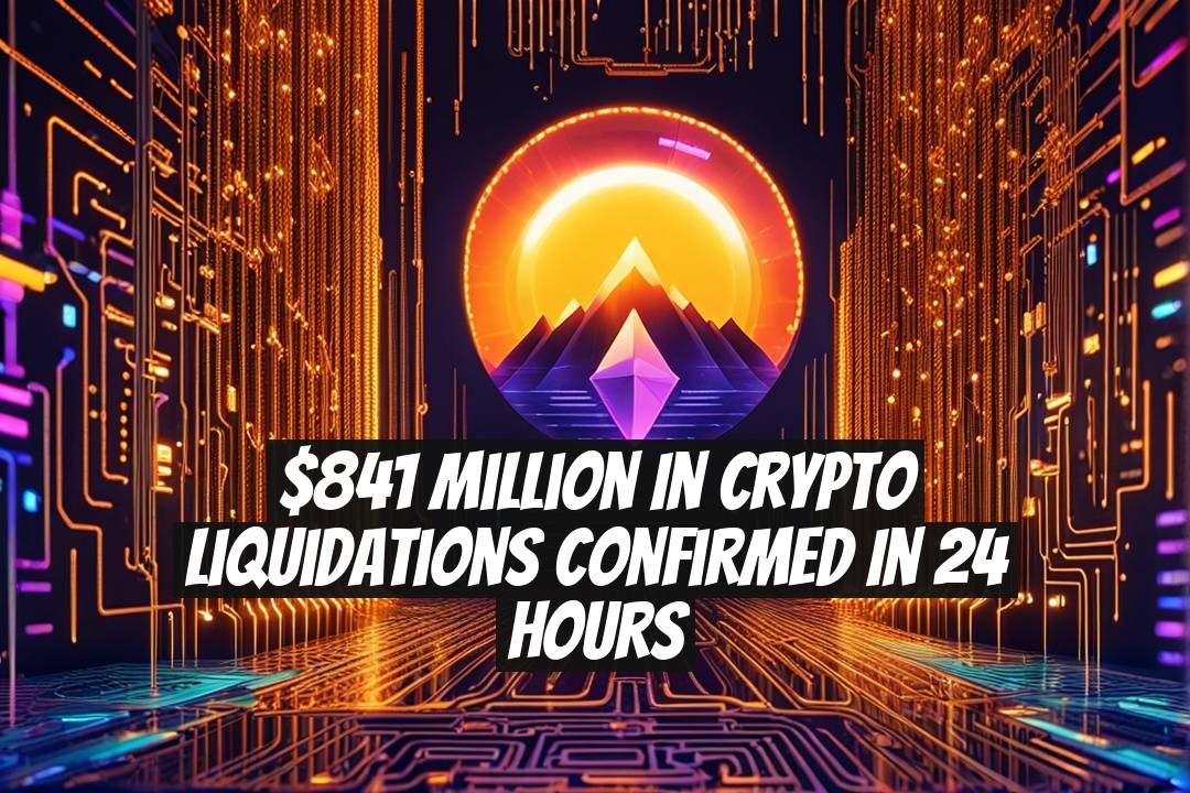 $841 Million in Crypto Liquidations Confirmed in 24 Hours