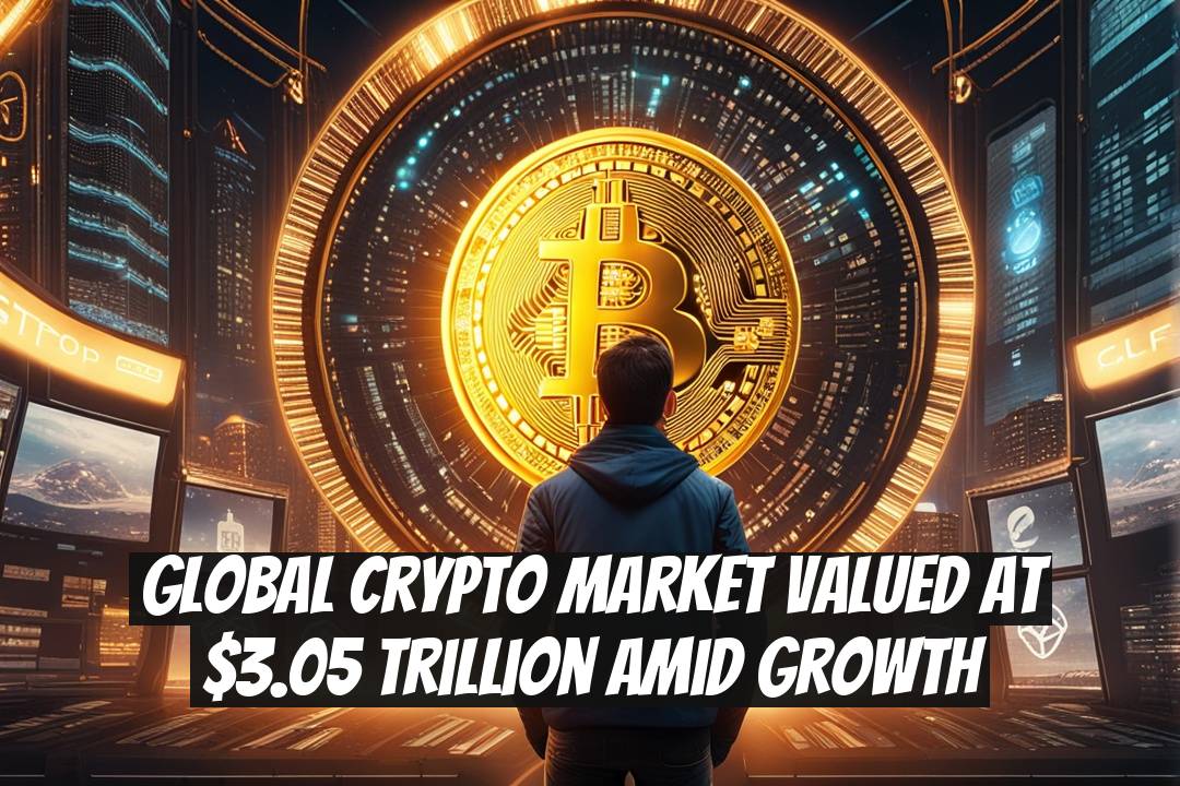 Global Crypto Market Valued at $3.05 Trillion Amid Growth
