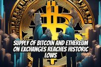 Supply of Bitcoin and Ethereum on Exchanges Reaches Historic Lows