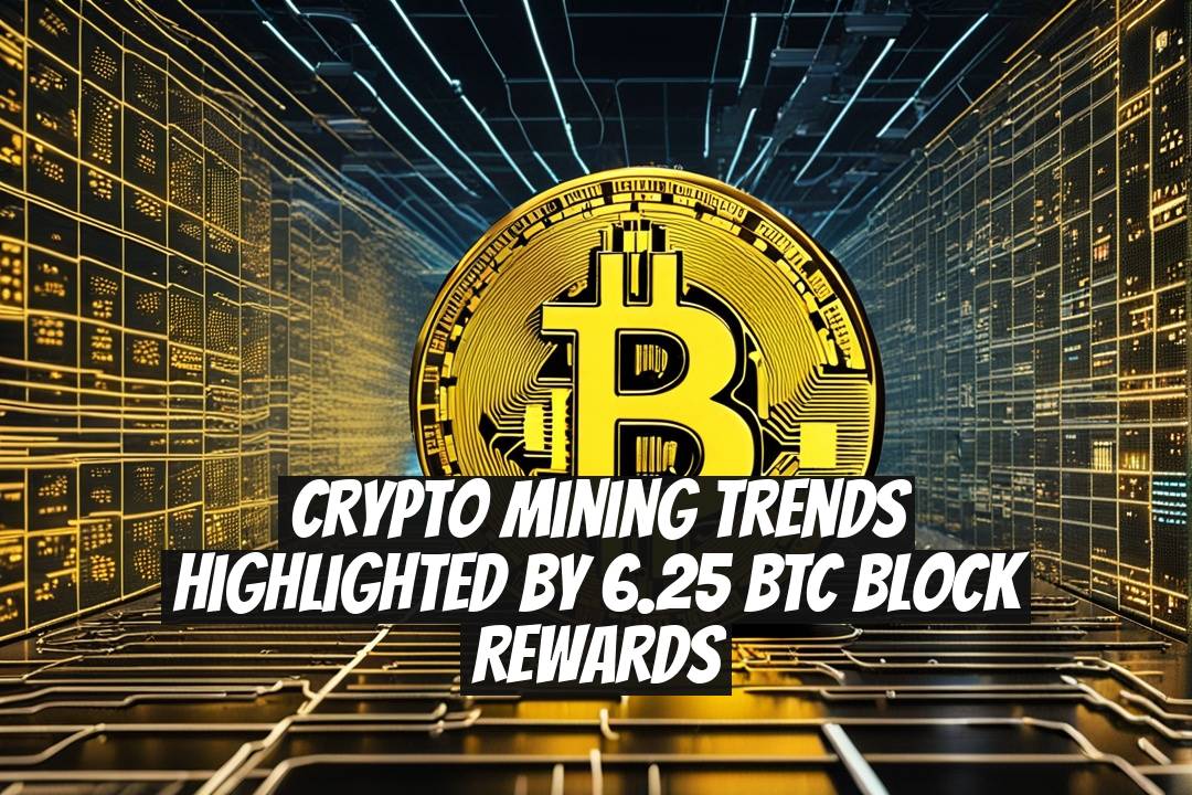 Crypto Mining Trends Highlighted by 6.25 BTC Block Rewards