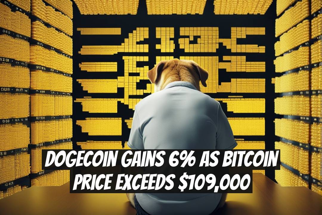 Dogecoin Gains 6% as Bitcoin Price Exceeds $109,000