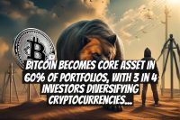 Bitcoin becomes core asset in 60% of portfolios, with 3 in 4 investors diversifying cryptocurrencies in IRAs.