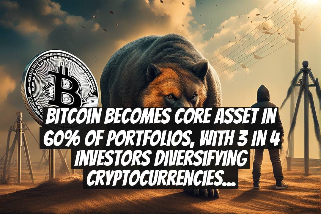 Bitcoin becomes core asset in 60% of portfolios, with 3 in 4 investors diversifying cryptocurrencies in IRAs.