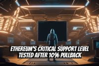 Ethereum's Critical Support Level Tested After 10% Pullback