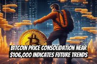 Bitcoin Price Consolidation Near $106,000 Indicates Future Trends