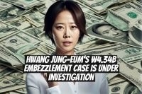 Hwang Jung-eum's ₩4.34B Embezzlement Case Is Under Investigation