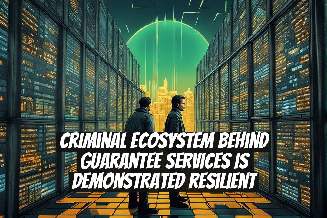 Criminal Ecosystem Behind Guarantee Services is Demonstrated Resilient