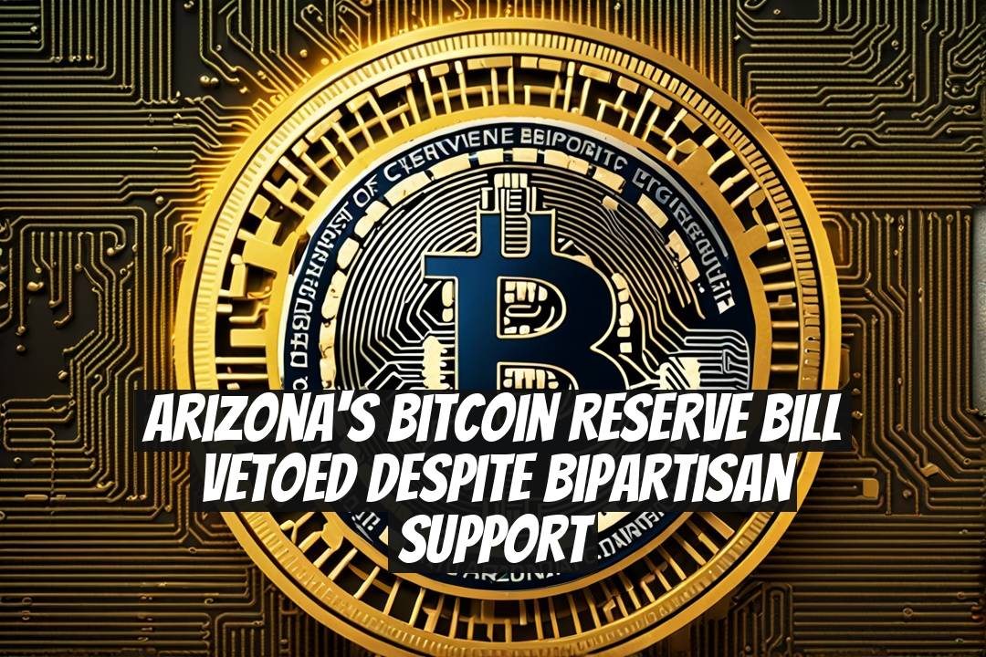 Arizona's Bitcoin Reserve Bill Vetoed Despite Bipartisan Support