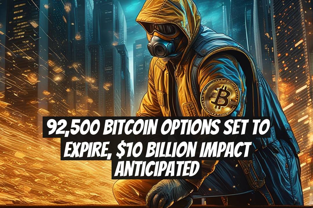 92,500 Bitcoin Options Set to Expire, $10 Billion Impact Anticipated