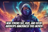 New Tokens SXT, RIZE, and DOOD Airdrops Announced This Month