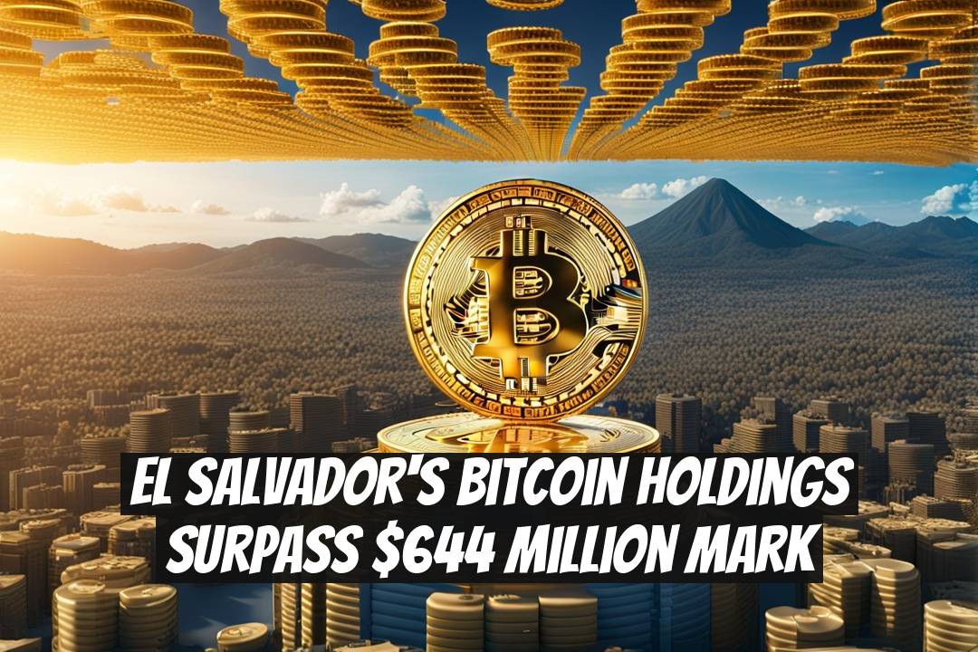 El Salvador's Bitcoin Holdings Surpass $644 Million Mark