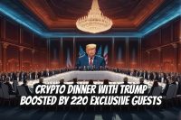 Crypto Dinner with Trump Boosted by 220 Exclusive Guests