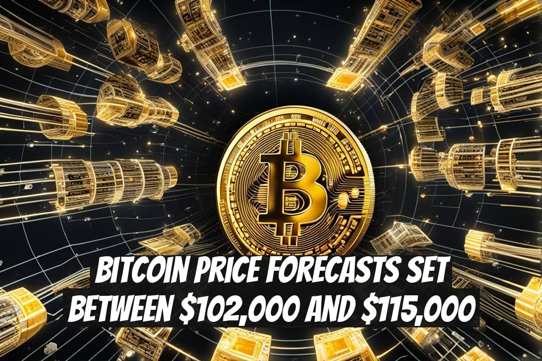 Bitcoin Price Forecasts Set Between $102,000 and $115,000