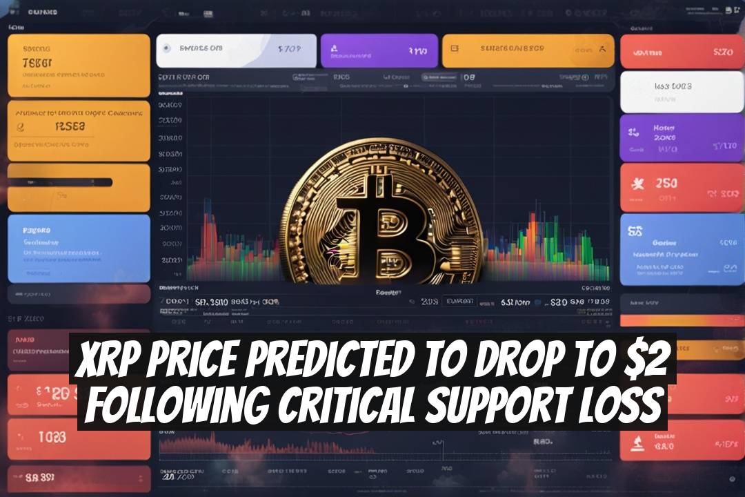 XRP Price Predicted to Drop to $2 Following Critical Support Loss
