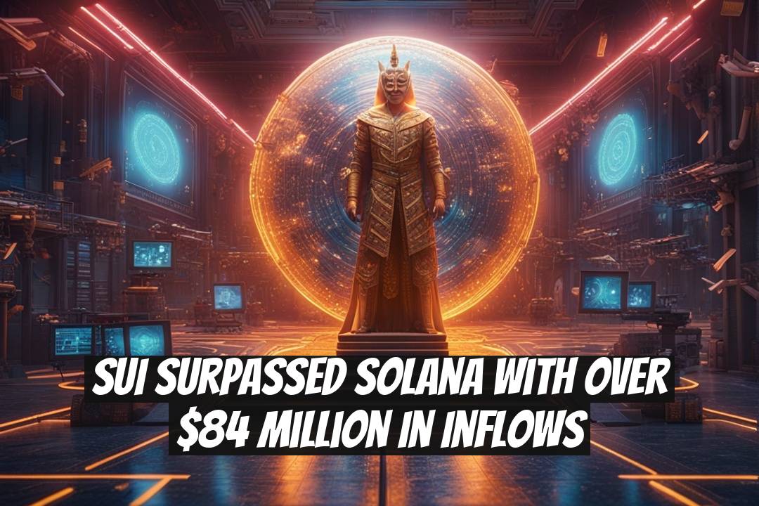 SUI Surpassed Solana with Over $84 Million in Inflows