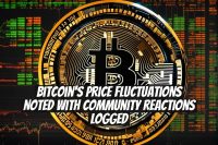 Bitcoin's Price Fluctuations Noted With Community Reactions Logged