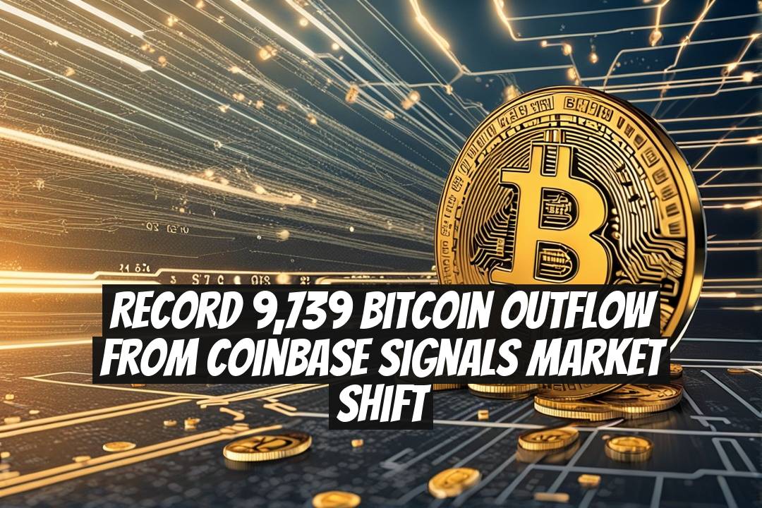 Record 9,739 Bitcoin Outflow from Coinbase Signals Market Shift