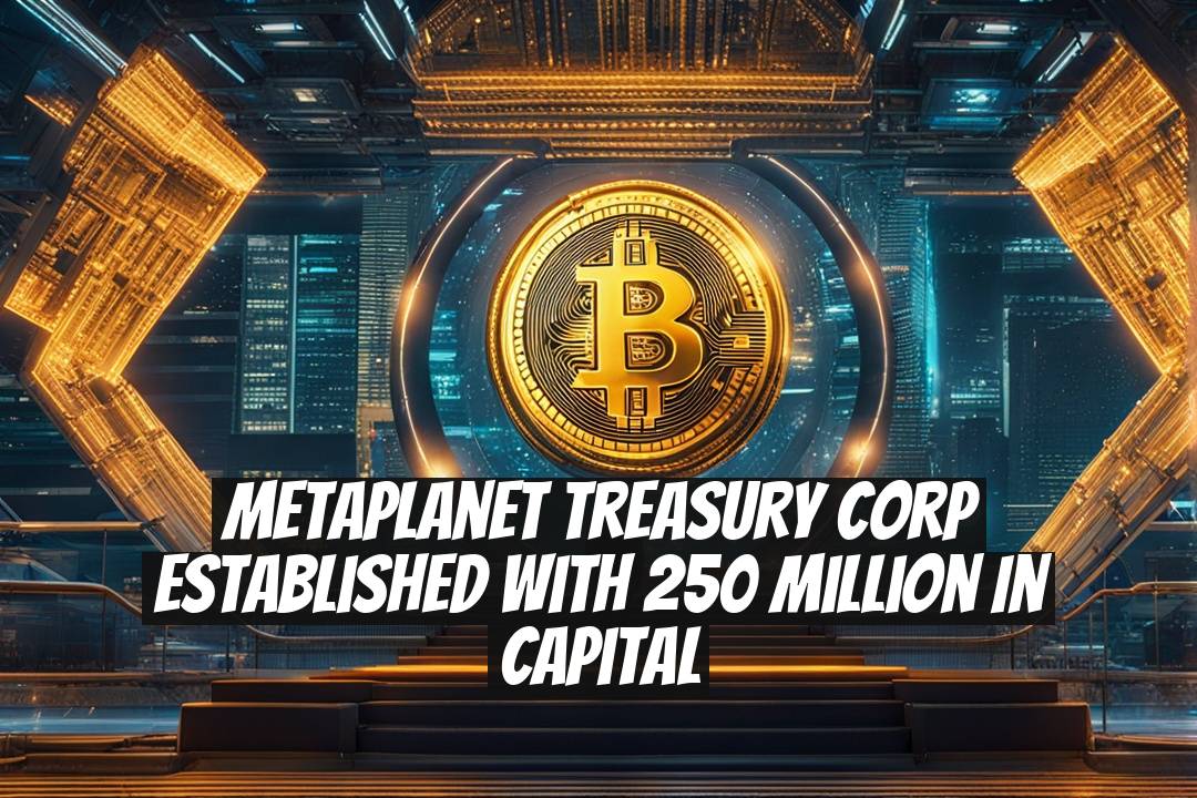 Metaplanet Treasury Corp Established with 250 Million in Capital
