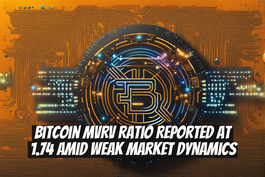 Bitcoin MVRV Ratio Reported at 1.74 Amid Weak Market Dynamics