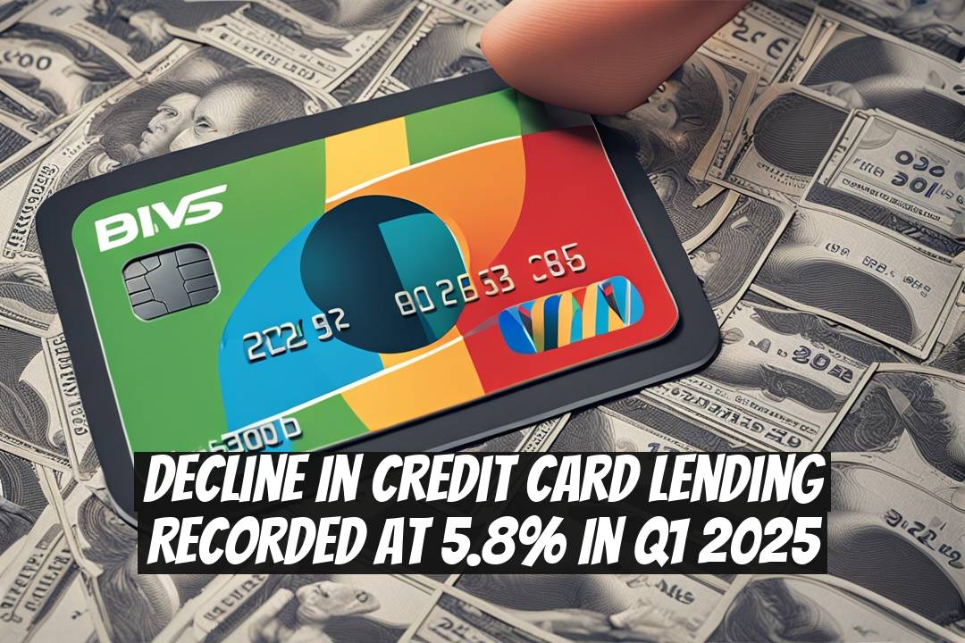 Decline in Credit Card Lending Recorded at 5.8% in Q1 2025