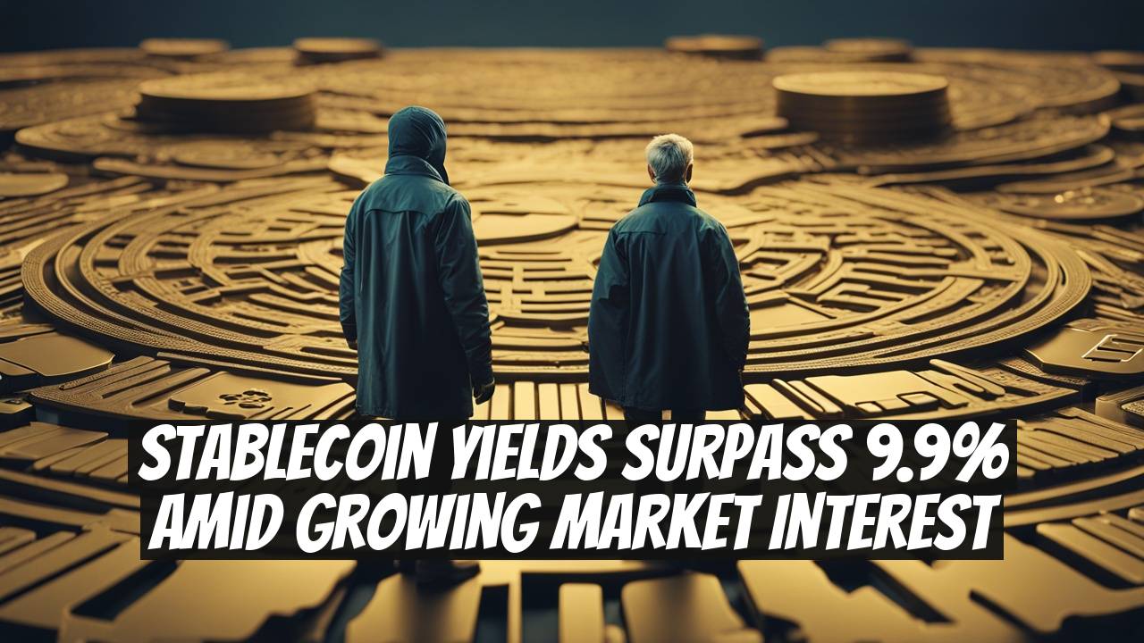 Stablecoin Yields Surpass 9.9% Amid Growing Market Interest