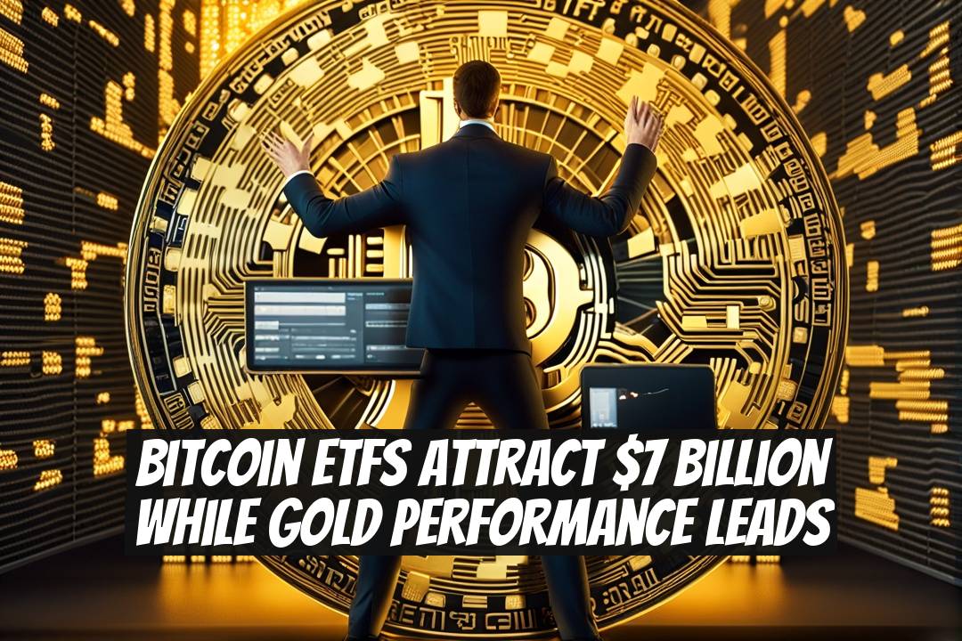 Bitcoin ETFs Attract $7 Billion While Gold Performance Leads