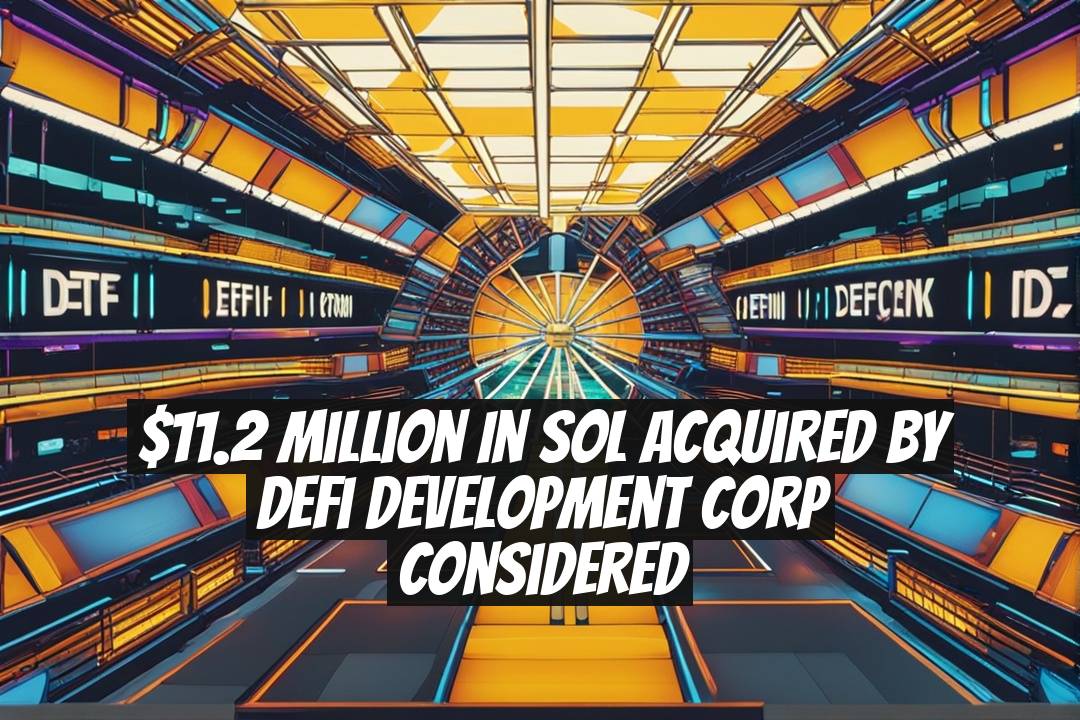 $11.2 Million in SOL Acquired by DeFi Development Corp Considered