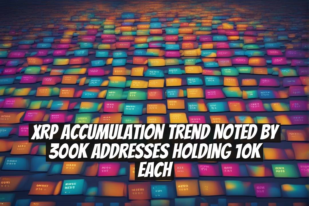 XRP Accumulation Trend Noted by 300K Addresses Holding 10K Each