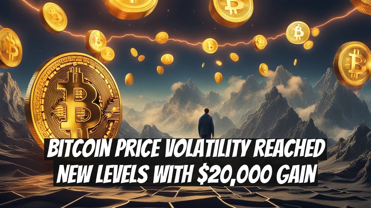 Bitcoin Price Volatility Reached New Levels with $20,000 Gain