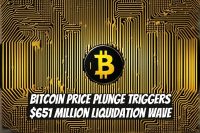 Bitcoin Price Plunge Triggers $651 Million Liquidation Wave